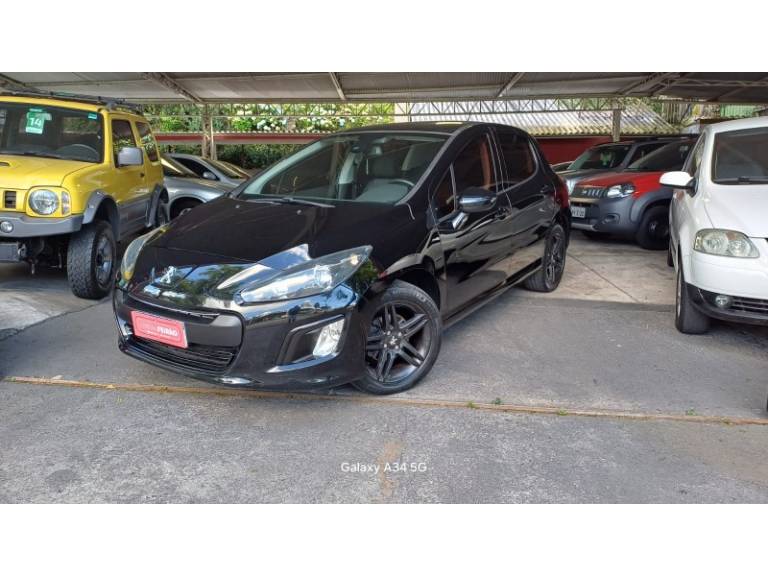 PEUGEOT - 308 - 2013/2013 - Preta - R$ 45.800,00