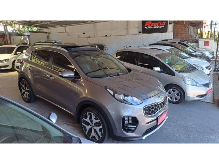 KIA MOTORS - SPORTAGE - 2016/2017 - Cinza - R$ 110.900,00