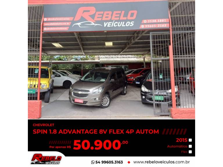 CHEVROLET - SPIN - 2015/2015 - Cinza - R$ 50.900,00
