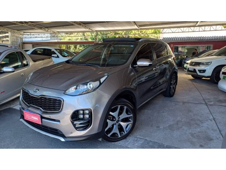 KIA MOTORS - SPORTAGE - 2016/2017 - Cinza - R$ 110.900,00