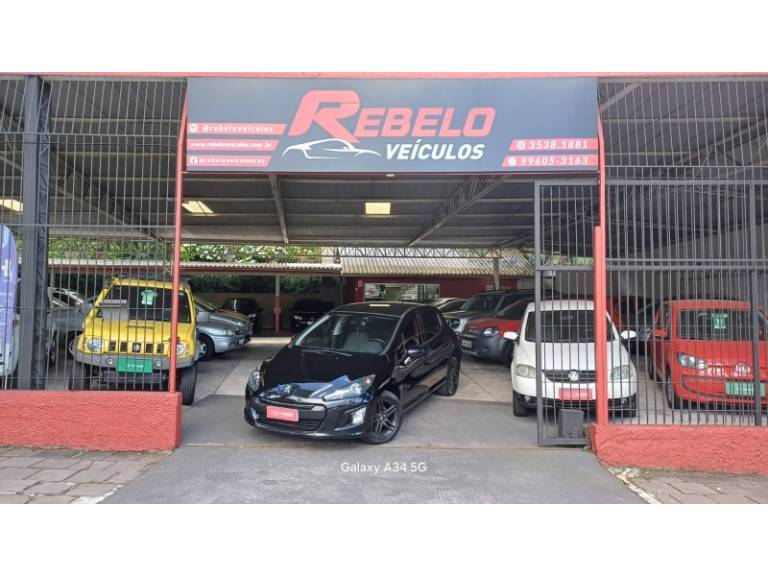 PEUGEOT - 308 - 2013/2013 - Preta - R$ 45.800,00