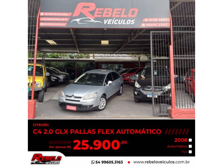 CITROËN - C4 - 2008/2008 - Prata - R$ 25.900,00